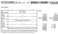 Knitting Pattern - Hayfield 10009 - Bonus Chunky - Accessories